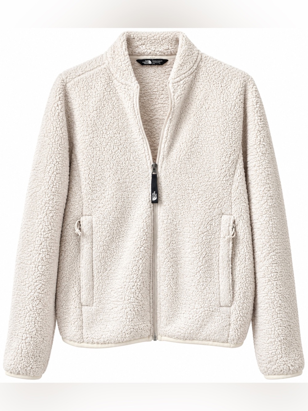 The North Face Women’s M Cream Sherpa Fleece Full Zip Jacket